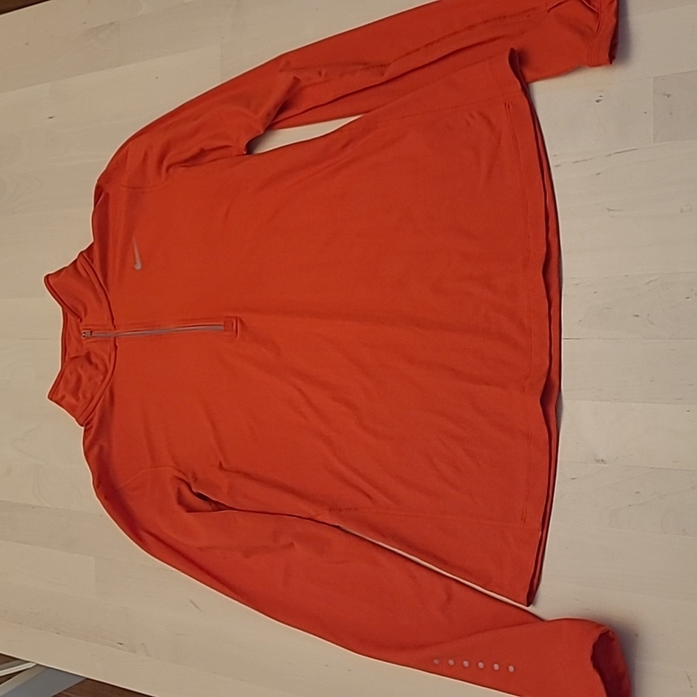 NWOT NIKE Dri-fit Bright Orange Running Top
